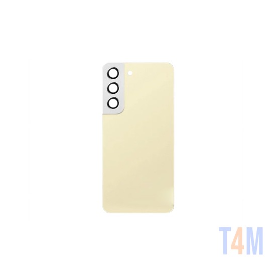 Back Cover+Camera Lens Samsung Galaxy S22/S901 Cream